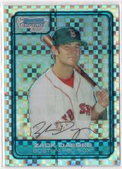 Zack Daeges [Xfractor] #DP30 Baseball Cards 2006 Bowman Chrome Draft Picks Prices