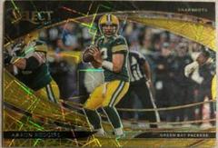 Aaron Rodgers [Gold Prizm] #20 Football Cards 2019 Panini Select Snapshots Prices