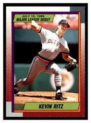 Kevin Ritz #102 Baseball Cards 1990 Topps Major League Debut Prices