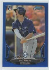 Wil Myers [Blue Refractor] #2 Baseball Cards 2013 Bowman Chrome Prices