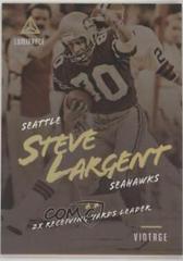 Steve Largent #19 Football Cards 2018 Panini Luminance Vintage Performers Prices