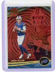 Josh Allen [Red Trophy Collection] #11 Football Cards 2023 Panini Illusions Prices
