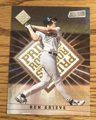 Ben Grieve #330 Baseball Cards 1998 Stadium Club Prices