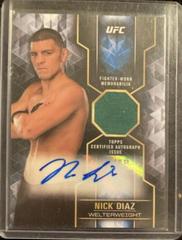 Nick Diaz #KAR-ND Ufc Cards 2017 Topps UFC Knockout Autograph Relics Prices