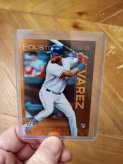Yordan Alvarez [Orange] Baseball Cards 2020 Bowman Platinum Prices