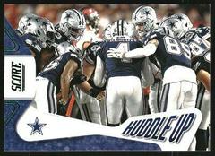 Dallas Cowboys [Green] #5 Football Cards 2023 Panini Score Huddle Up Prices