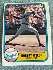 Robert Welch [Name on Back Is Bob] #120 Baseball Cards 1981 Fleer Prices