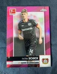 Patrik Schick [Pink Refractor] Soccer Cards 2020 Topps Chrome Bundesliga Prices