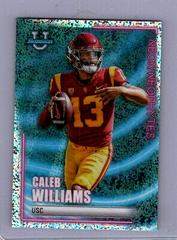 Caleb Williams [Speckle] #NN-1 Football Cards 2022 Bowman's Best University Neon Neophytes Prices