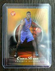 Chris Bosh [Gold Refractor] #111 Basketball Cards 2003 Topps Pristine Prices