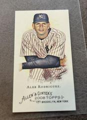 Alex Rodriguez [Mini] Baseball Cards 2008 Topps Allen & Ginter Prices