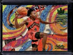 Scottie Barnes [Jade] #28 Basketball Cards 2022 Panini Court Kings Artistry in Motion Prices