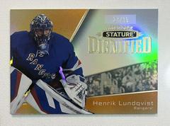 Henrik Lundqvist [Orange] #D-11 Hockey Cards 2022 Upper Deck Stature Dignified Prices