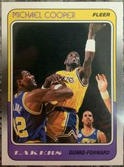Michael Cooper Basketball Cards 1988 Fleer Prices