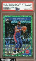 Andre Drummond Choice Dragon Basketball Cards 2018 Panini Donruss Optic Prices