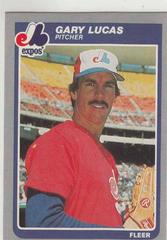 Gary Lucas #403 Baseball Cards 1985 Fleer Prices