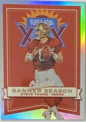 Steve Young [Silver] #BS-14 Football Cards 2022 Panini Classics Banner Season Prices