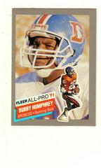 Bobby Humphrey Football Cards 1991 Fleer All Pro Prices