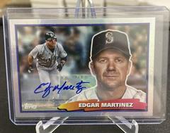 Edgar Martinez [Autograph] #88BF-32 Baseball Cards 2022 Topps Archives 1988 Big Foil Prices