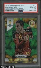 Eden Hazard [Green Crystal Prizm] Soccer Cards 2014 Panini Prizm World Cup Prices