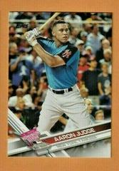 Aaron Judge [Hot Pink] #US1 Baseball Cards 2017 Topps Update Prices