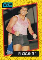 El Gigante #90 Wrestling Cards 1991 Impel WCW Prices