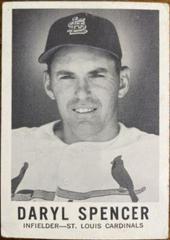Daryl Spencer #129 Baseball Cards 1960 Leaf Prices