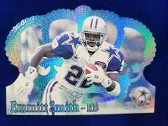 Emmitt Smith [Blue Holofoil] #125 Football Cards 1995 Pacific Crown Royale Prices