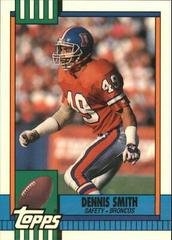 Dennis Smith #36 Football Cards 1990 Topps Tiffany Prices