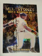 Frank Thomas #M30 Baseball Cards 1999 Finest Milestones Prices