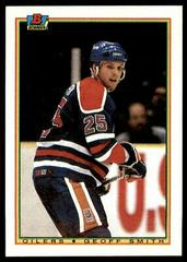 geoff smith Hockey Cards 1990 Bowman Prices