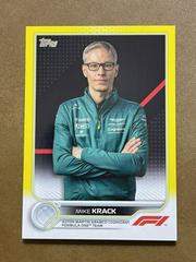 Mike Krack [Yellow] #101 Racing Cards 2022 Topps Formula 1 Prices