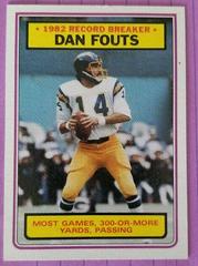 Dan Fouts #3 Football Cards 1983 Topps Prices