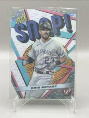 Kris Bryant #OS-12 Baseball Cards 2023 Topps Pristine Oh Snap Prices