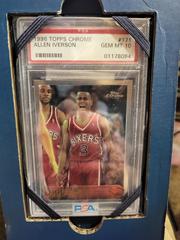 Allen Iverson chrome #171 Basketball Cards 1996 Topps Chrome Prices