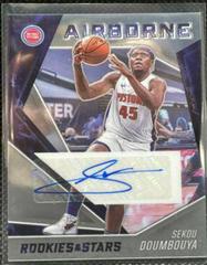 Sekou Doumbouya #AIR-SKD Basketball Cards 2020 Panini Chronicles Airborne Signatures Prices