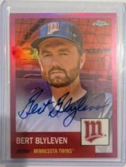Bert Blyleven [Pink] #CPA-BB Baseball Cards 2022 Topps Chrome Platinum Anniversary Autographs Prices