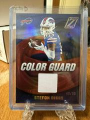 Stefon Diggs [Prime] Football Cards 2022 Panini Zenith Color Guard Prices