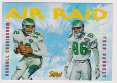 Randall Cunningham/Fred Barnett Football Cards 1995 Topps Air Raid Prices