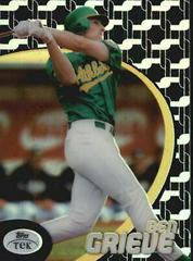 Ben Grieve [Pattern 30] #1 Baseball Cards 1998 Topps Tek Prices