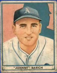 Johnny Babich Baseball Cards 1941 Play Ball Prices