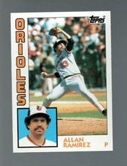 Allan Ramirez #347 Baseball Cards 1984 Topps Tiffany Prices