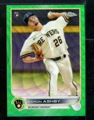 Aaron Ashby [Green Wave] #80 Baseball Cards 2022 Topps Chrome Prices