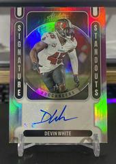 Devin White [Purple] Football Cards 2022 Panini Absolute Signature Standouts Prices