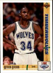 Myron Brown Basketball Cards 1991 Upper Deck Prices