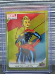 Captain Marvel [Yellow Rainbow] #148 Marvel 2023 Upper Deck Platinum Prices