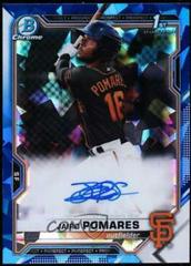 Jairo Pomares #BSPA-JP Baseball Cards 2021 Bowman Sapphire Autographs Prices