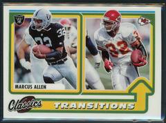 Marcus Allen [Gold] #T-10 Football Cards 2022 Panini Classics Transitions Prices