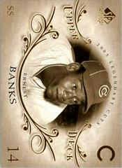 Ernie Banks #25 Baseball Cards 2005 SP Legendary Cuts Prices