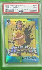 Eden Hazard [Gold] #E-11 Soccer Cards 2018 Panini Donruss Explosive Prices